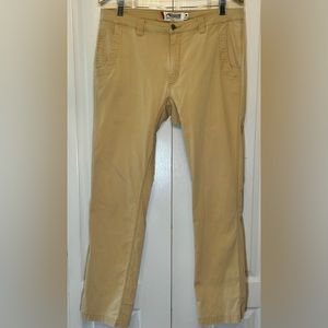 Mountain Khaki Chino Stretch Slim Fit 36x32